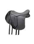 500 Pony Dressage Flock Saddle Black