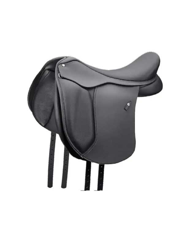 500 Pony Dressage Flock Saddle Black