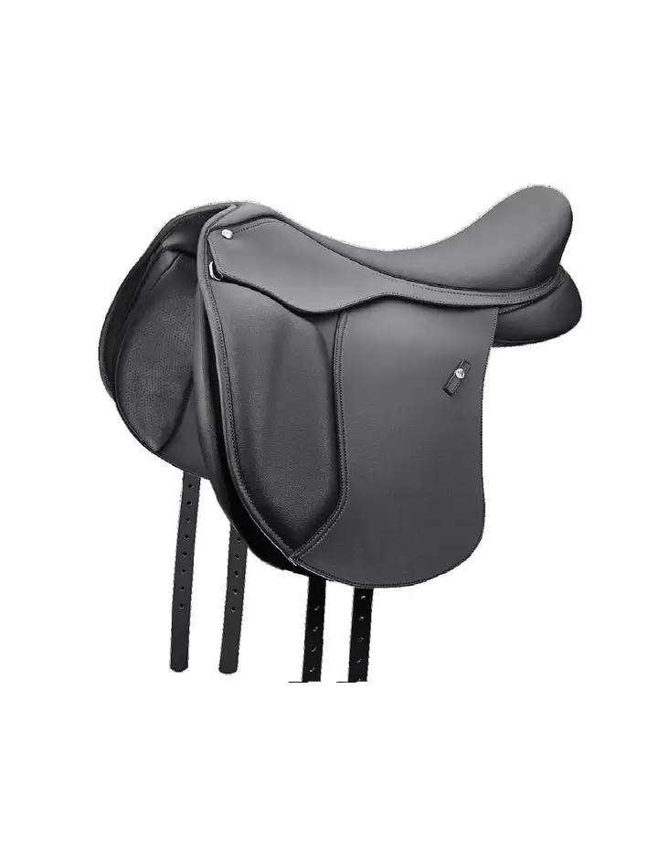 500 Pony Dressage Flock Saddle Black