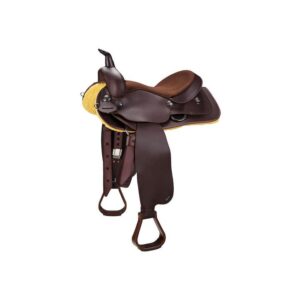 Western Frontier Saddle With Sqhb Brown