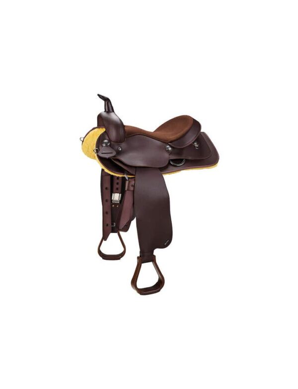 Western Frontier Saddle With Sqhb Brown