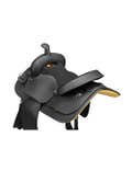 Western Frontier Youth Saddle With Fqhb Black