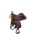 Western Frontier Youth Saddle With Fqhb Brown