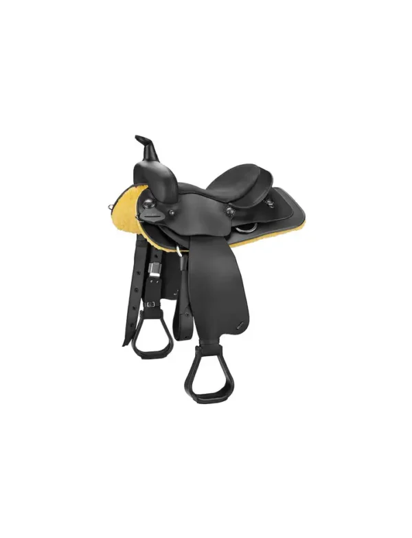 Western Frontier Youth Saddle With Sqhb Black