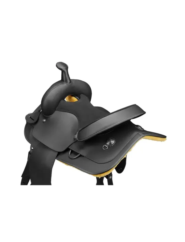 Western Frontier Youth Saddle With Sqhb Black