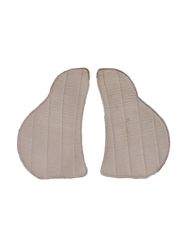 Shxp Hawk Polocrosse Rough Out Leather Stock Fender Saddle