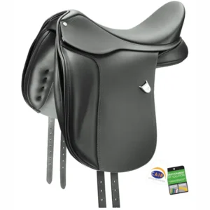Dressage Saddle With Adjustable Bars & Hart Black