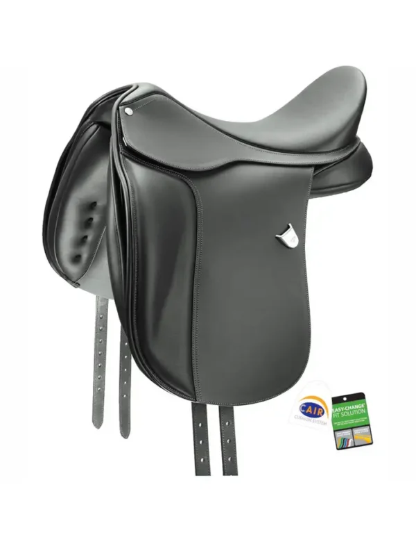 Dressage Saddle With Adjustable Bars & Hart Black