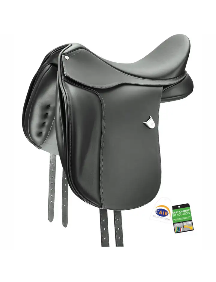 Dressage Saddle With Adjustable Bars & Hart Black