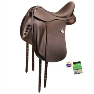 Dressage Saddle With Adjustable Bars & Hart Brown