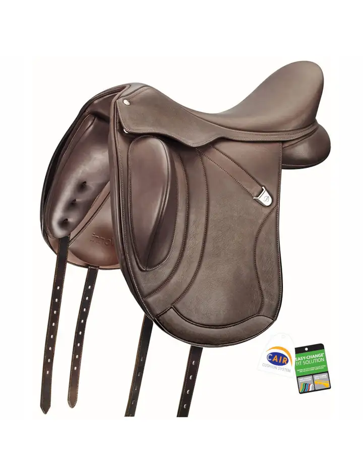 Innova Mono + Saddle With Luxe Leather Short Flap & Hart Brown