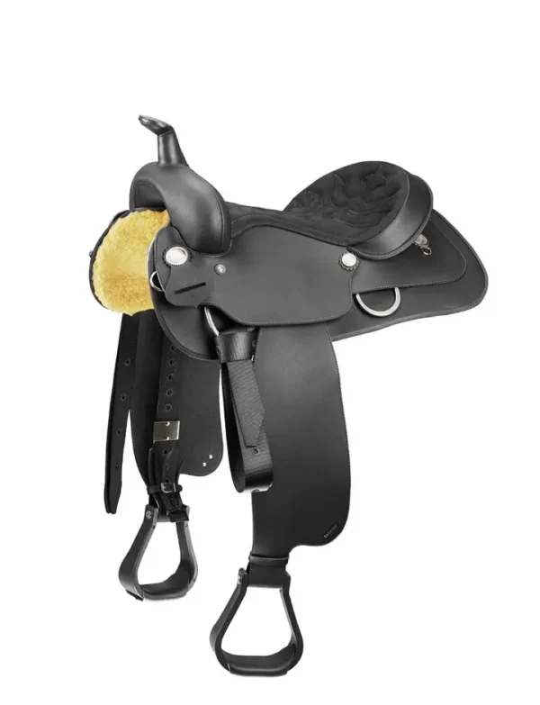 Western All Rounder Youth Saddle With Semi Qh Bars