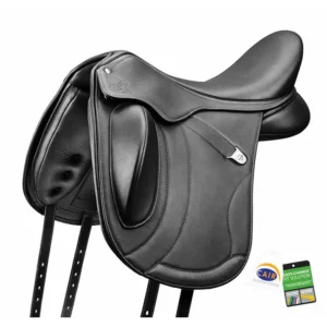 Innova Mono + Saddle With Luxe Leather Short Flap & Hart Black