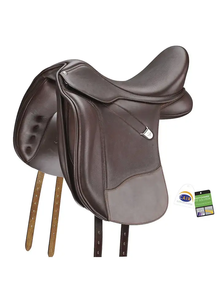Wide Dressage+ W Luxe Leather Hart Brown